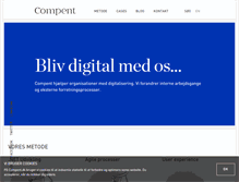 Tablet Screenshot of compent.dk